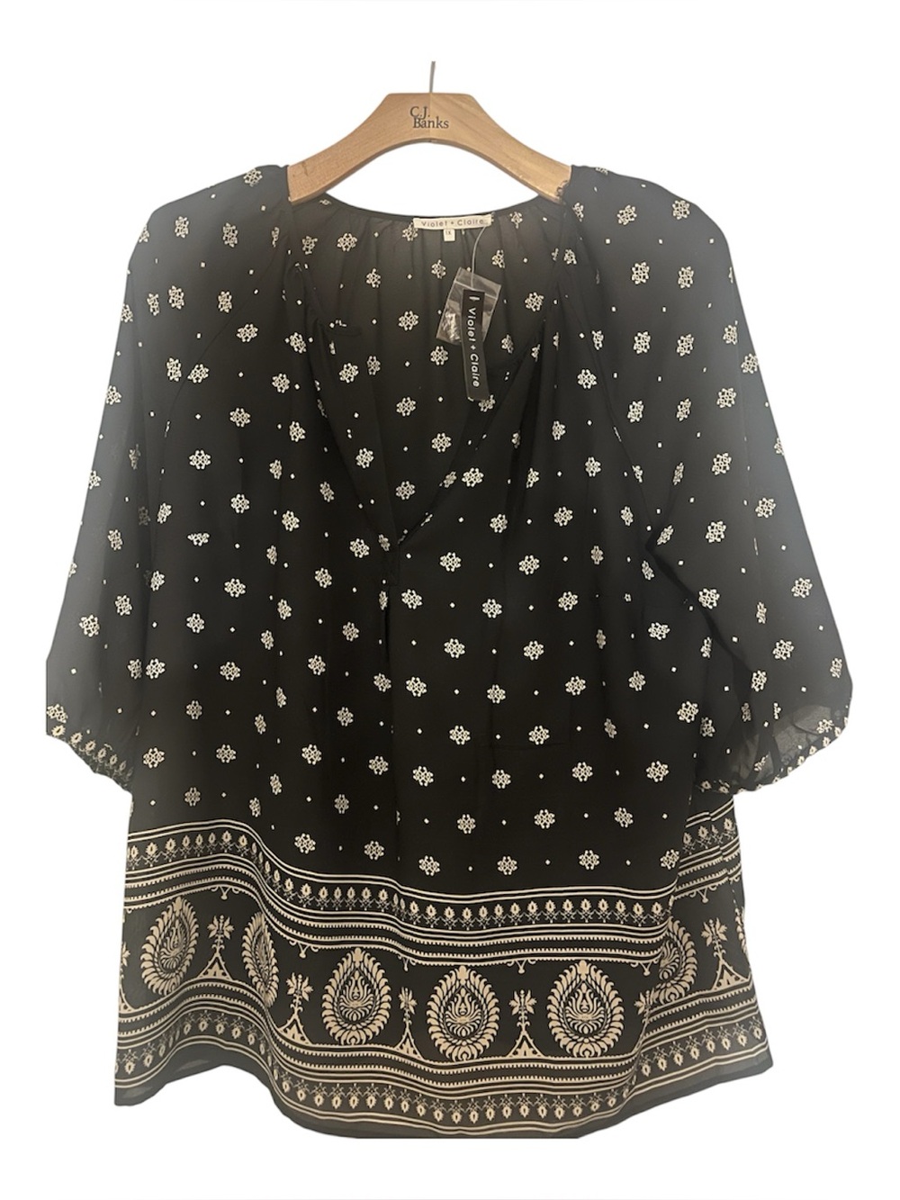 Violet & Claire Boho Blouse